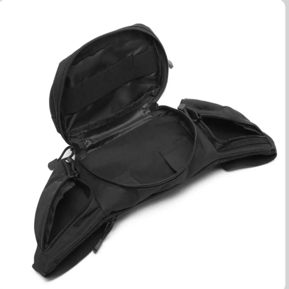 Large Capacity Outdoor Waist Bag High Density Nylon Multifunctional Climbing Chest Bag Durable Waterproof