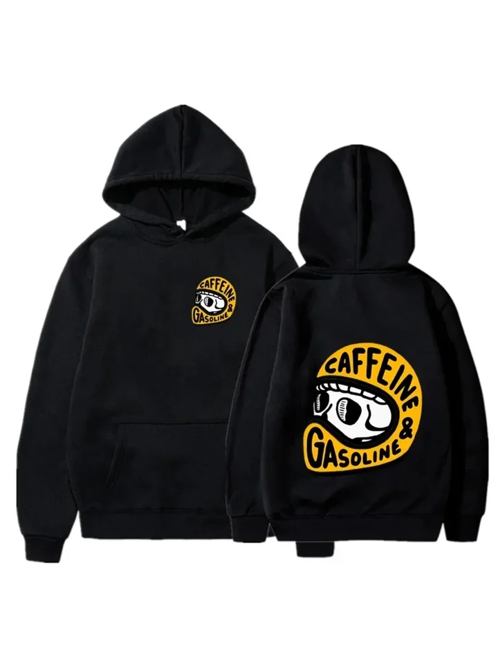 Harajuku Skull Motorcycle Rider Retro Jersey
