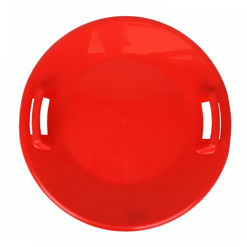 Heavy-Duty Downhill Flying Saucer Round Disc Plastic Winter Outdoor Cold Resistant Snow Sledge