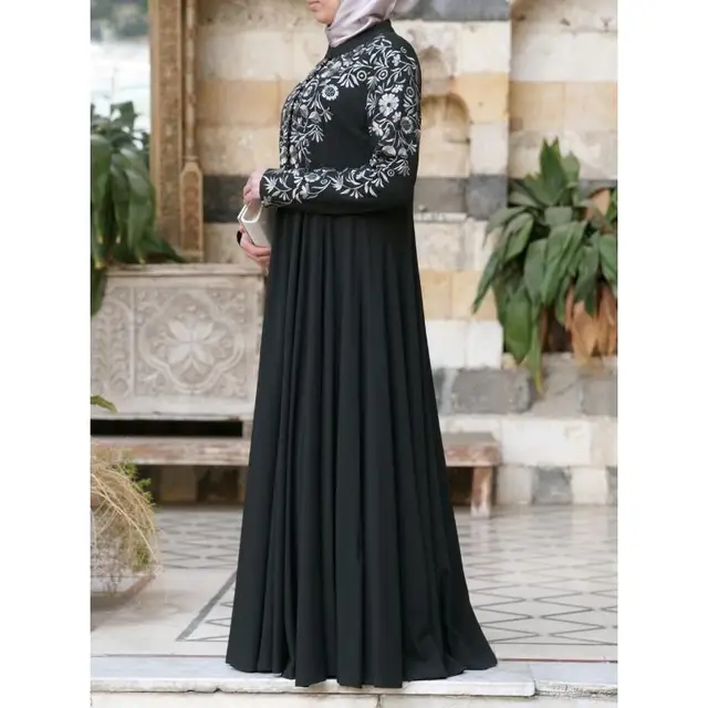 108537-3d1a2c.jpg Abayas kimono personnalisées du Bangladesh pour femmes, burka, robe à imprimé arabe, robe de fête Dubaï, abaya turque, kaftan, vêtements islamiques, vêtements musulmans