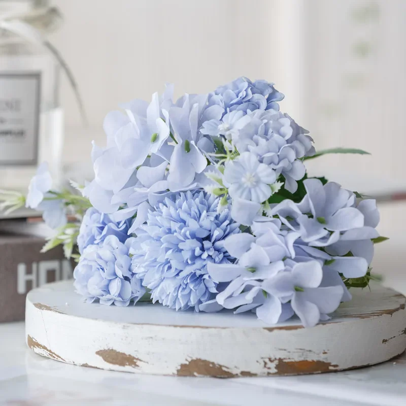MWOOT 17 Pezzi Teste di Fiori Artificiali, Fiori Finti per Decorazioni, Capolini Finti Misti, Rose Peonia Ninfea Finte per Fai da te Corona Torta Bouquet Da Sposa Matrimonio Festa Casa Giardino(Verde