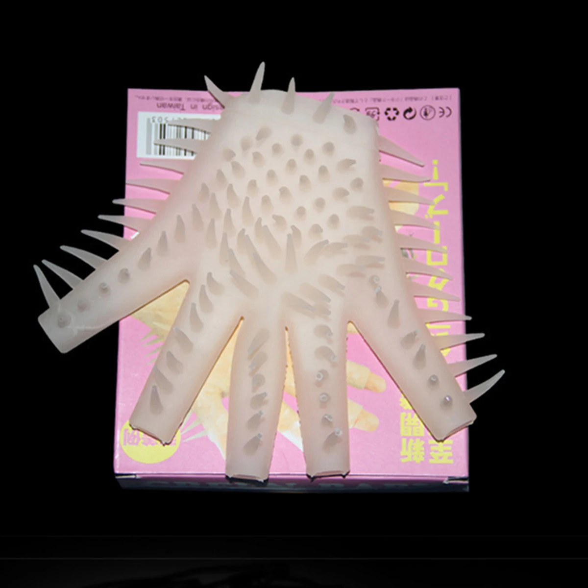 BDSM Masturbation Sex Toy Woman Vagina Stimulator Nipple Massage Masturbate Sex Glove Wolf Teeth Silicone Preplay Sex Toy 18+