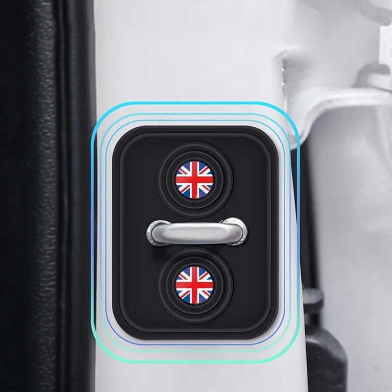 Sleek Door Lock Protection Cover for MINI Cooper - Stylish Auto Accessory