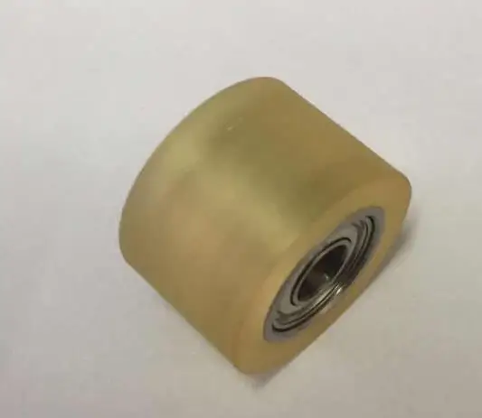 H125023-4R01 ролик подать заявку на машину для резки проволоки ONA, альтернативная запчасть она, Уретановый ролик H125023-4, заменить ONA Pulley OD22