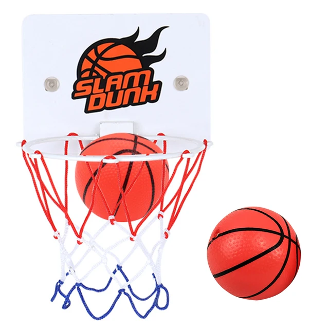Suction Cup Basketball Hoop with Balls Indoor Basketball Hoop Wall-Mounted Basketball Hoop Basketball Accessories 2