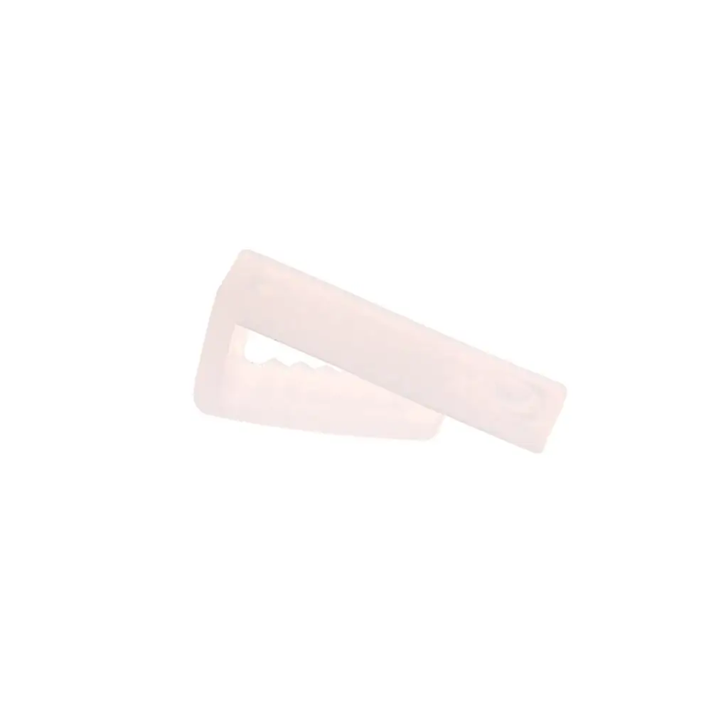 White Plastic LED Strip Fixed Clips for 5050/5730/2835 Light Mounting