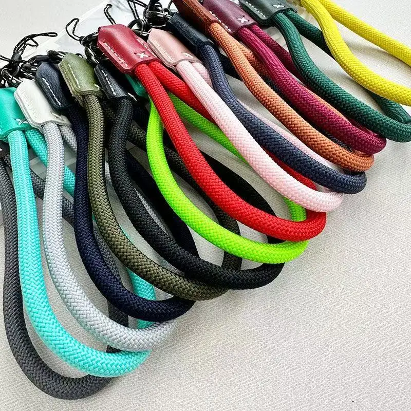 Premium Nylon Wrist Strap for Phones – Secure, Hands-Free Wrist Lanyard with Metal Ring Attachment