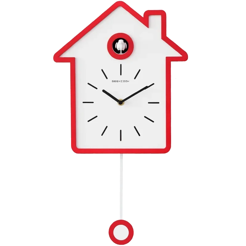 

Современные Простые настенные часы Cuckoo, художественное украшение для гостиной в скандинавском стиле, Детские Мультяшные часы с милыми птицами, деревянные часы для домашнего декора