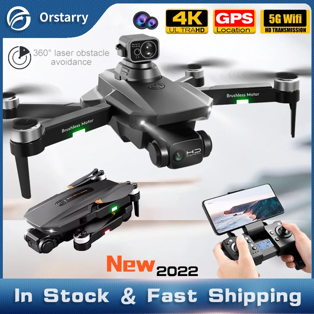 NEW RG101 PRO MAX Drone GPS Professional Dual 6K HD Camera FPV 5G RC 4K Aerial Photography Brushless Motor Foldable Quadcopter