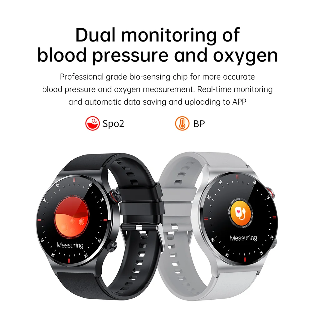 2026 Fashion Smartwatch HD Touch Heart Rate Bluetooth Call Sleep Monitoring NFC Weather Sport Mode Smart Watch For Android IOS 3