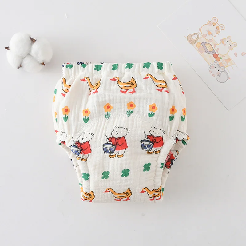 Cotton Baby Waterproof Reusable Training Shorts and Nappies