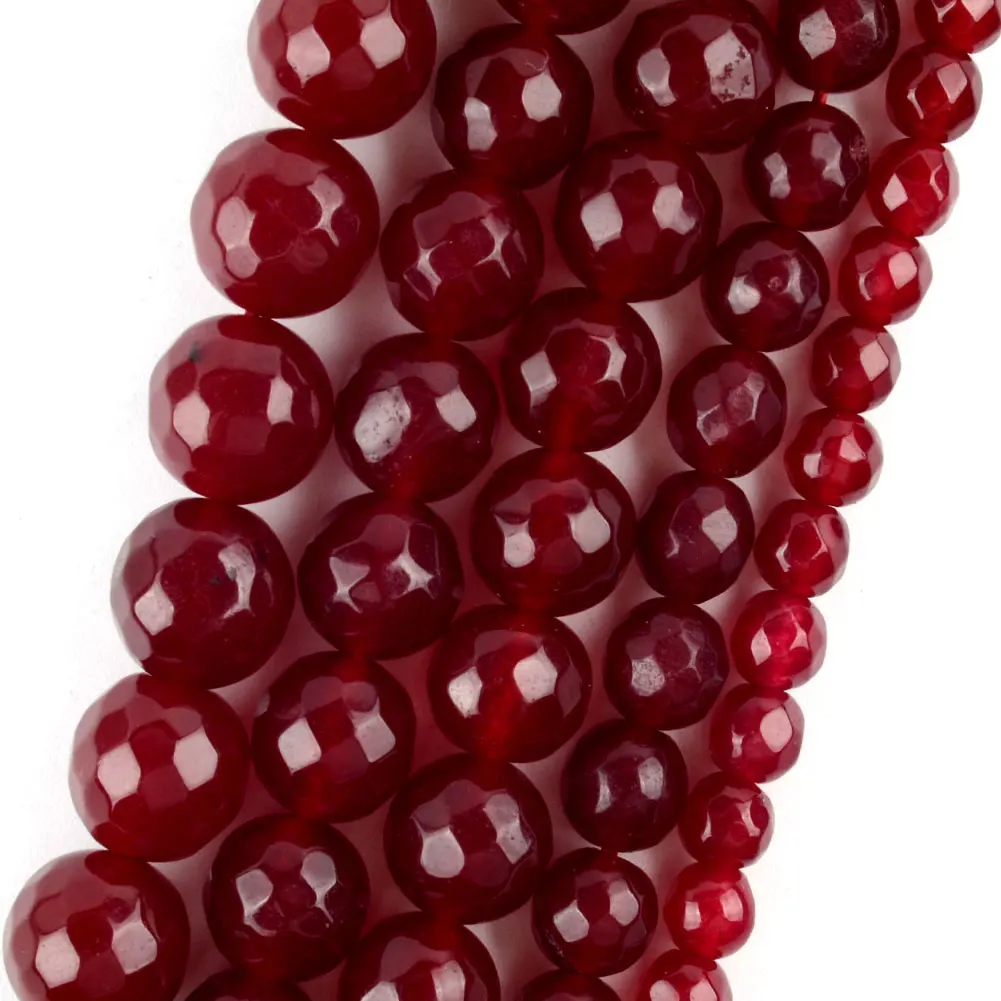 Naturstein 4–10 mm rote Achate Turmalin Tigerauge Jade Jaspis lose Perlen für Schmuckherstellung DIY Armbänder Zubehör 15 Zoll – Detail 10