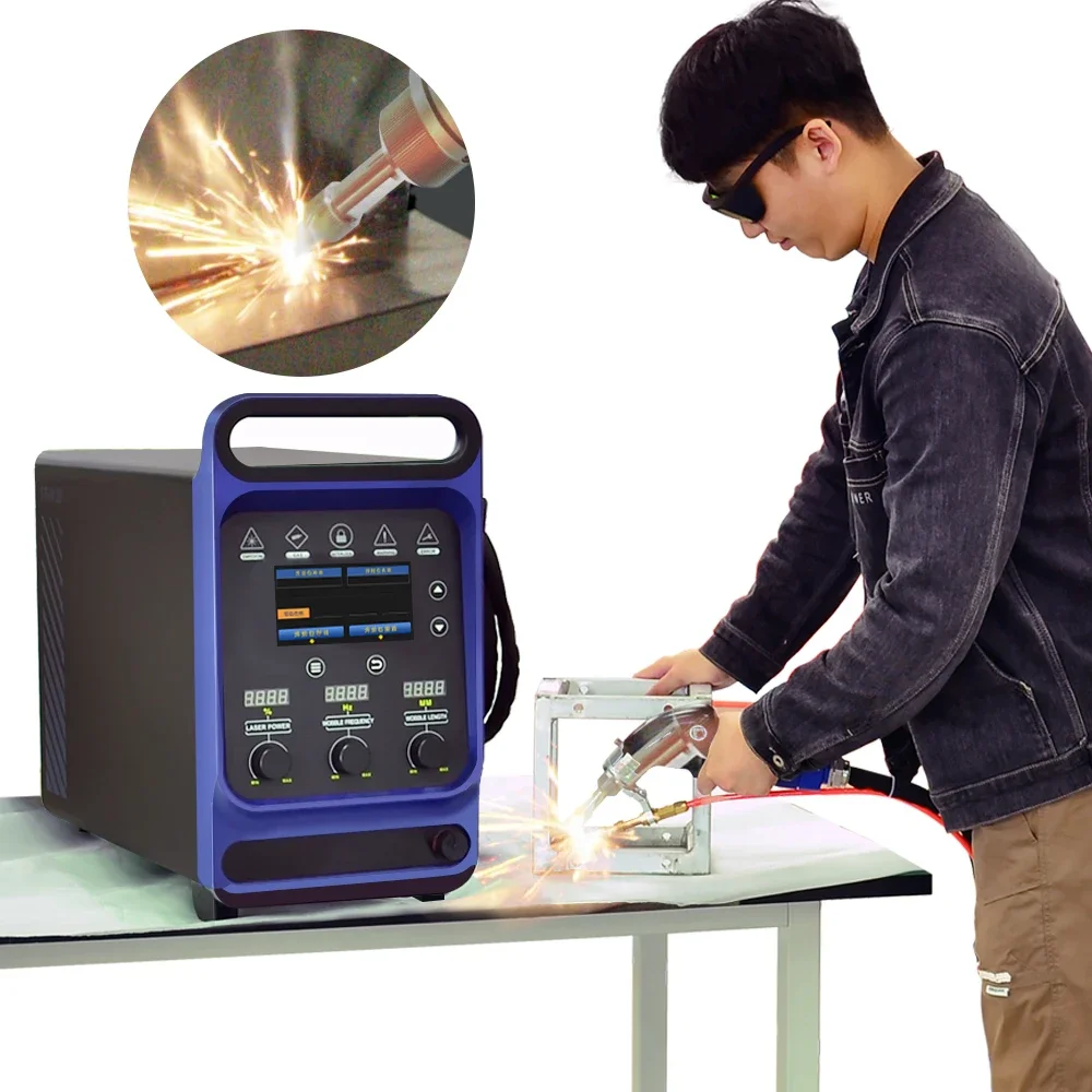 Air Cooled Handheld Welding Light Weight Torch Handheld Laser Welding Machine Price 5