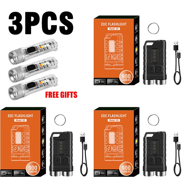 3pcs black