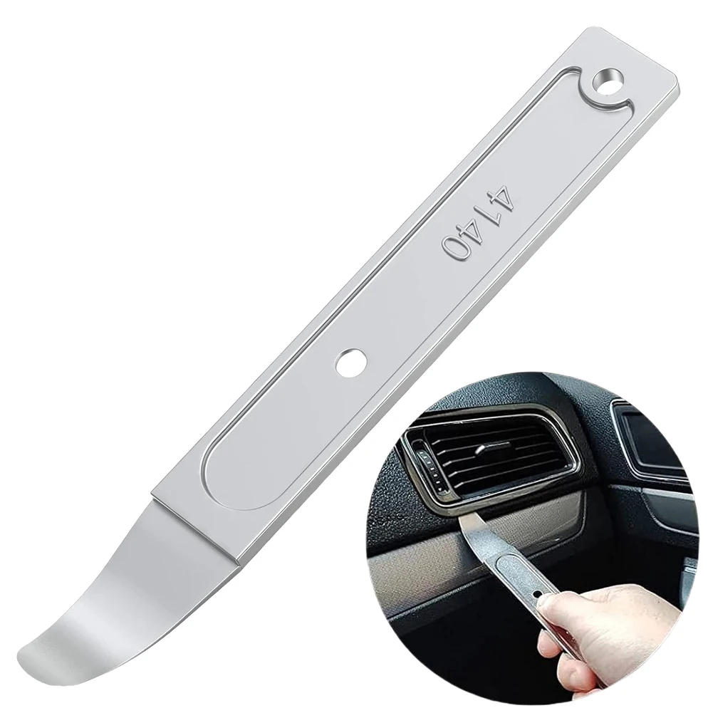 Metal Skin Wedge Pry Bar Tool Door Panel Removal Tool Pry Tool for Removing Trim Interior Exterior Part for Plane