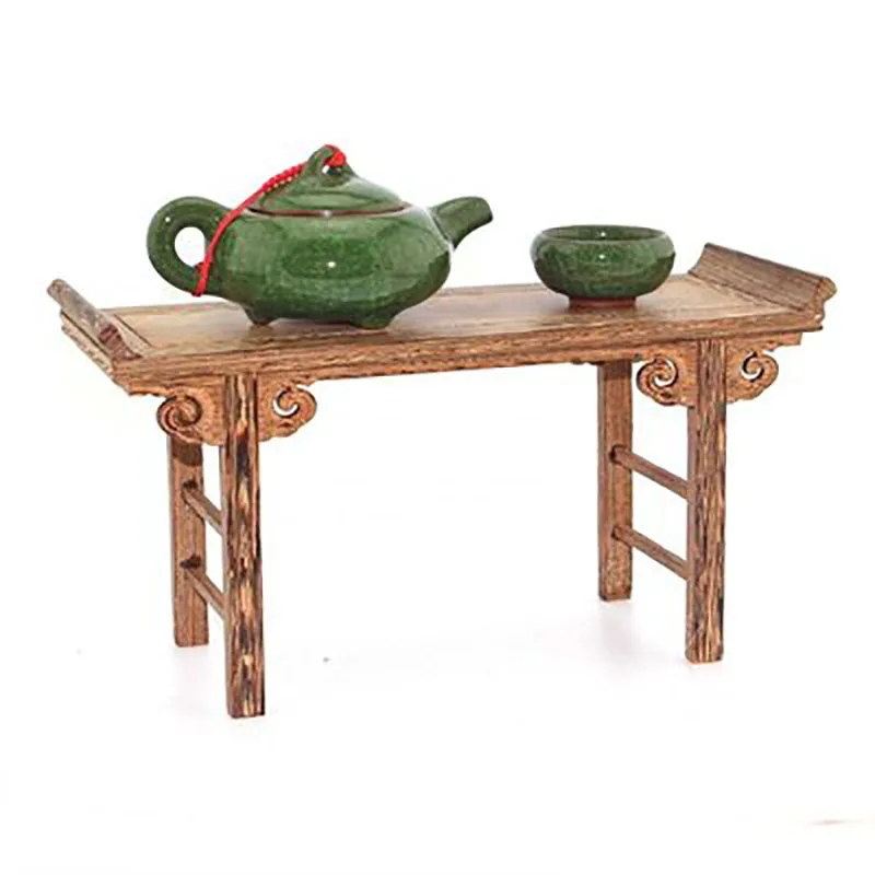 Solid Wood Base, Chicken Wing Wood, Jade Ware, rare Stones, Wooden Seat, Handicrafts, Rectangular Strip Tables