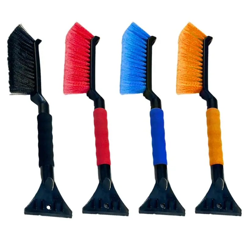  Car Ice Scraper and Brush Car Scraper Snow Brush Window Ice Scraper Window Ice Scraper Snow Cleaner For Car SUV 1