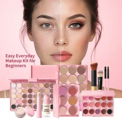 Versatile Makeup Palette Kit with Brush - Long - Lasting, Beginner - Friendly, Multi - Purpose (SET)