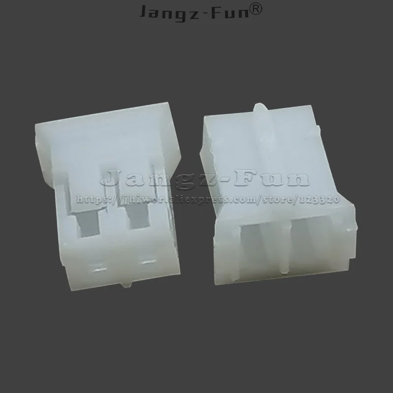 100-Pack 2-Pin Electrical Wire and Housing Connectors, 2.0mm Pitch