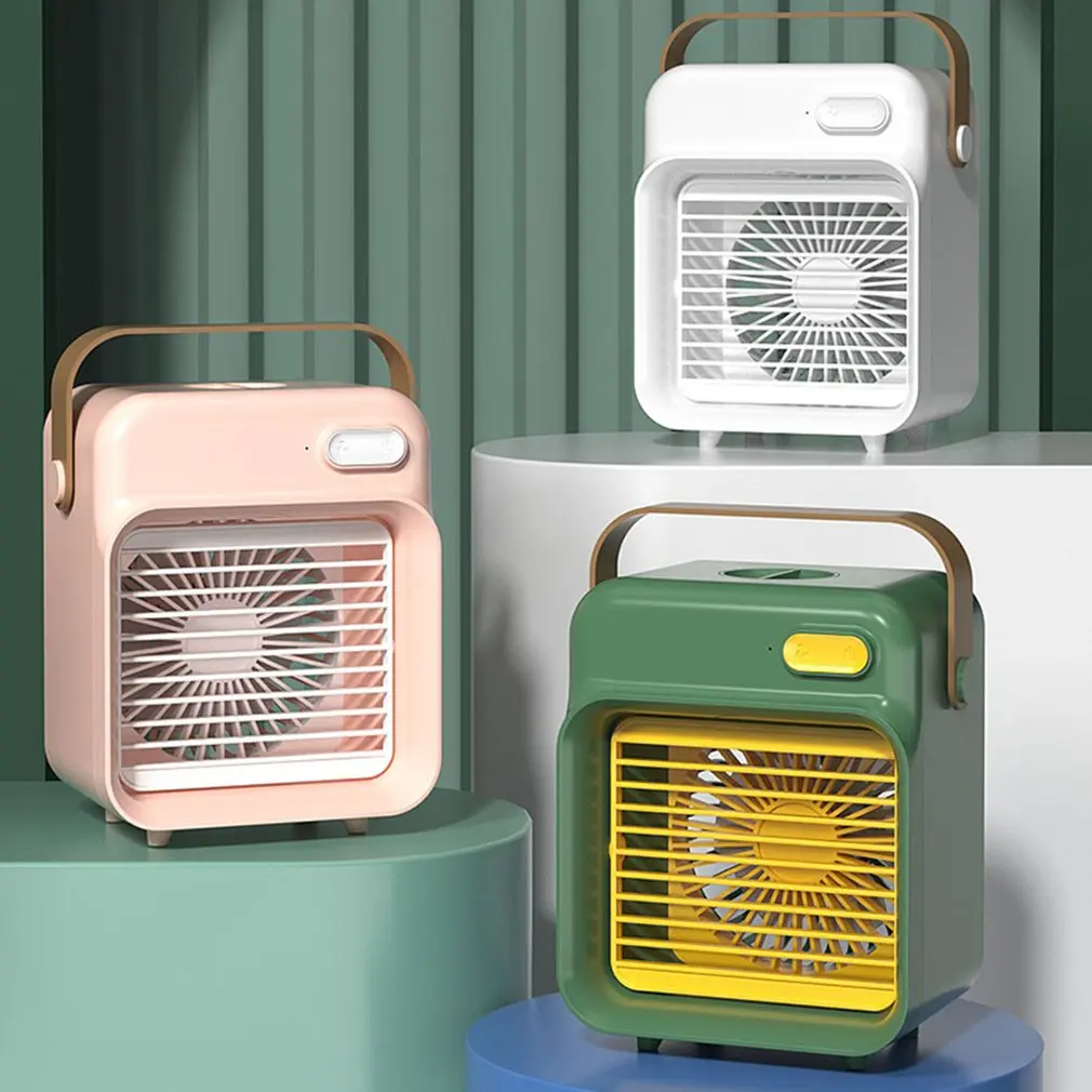 

Портативный вентилятор 150 мл, экономный Настольный 3-скоростной вентилятор, бесшумный испарительный охладитель для кемпинга