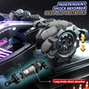 2.4G RC Spray Drift Stunt Car 4CH Lights Sound Effect Dual Remote Control High Speed Vehicle Competitive Game Kids Toys Boy Gift 5