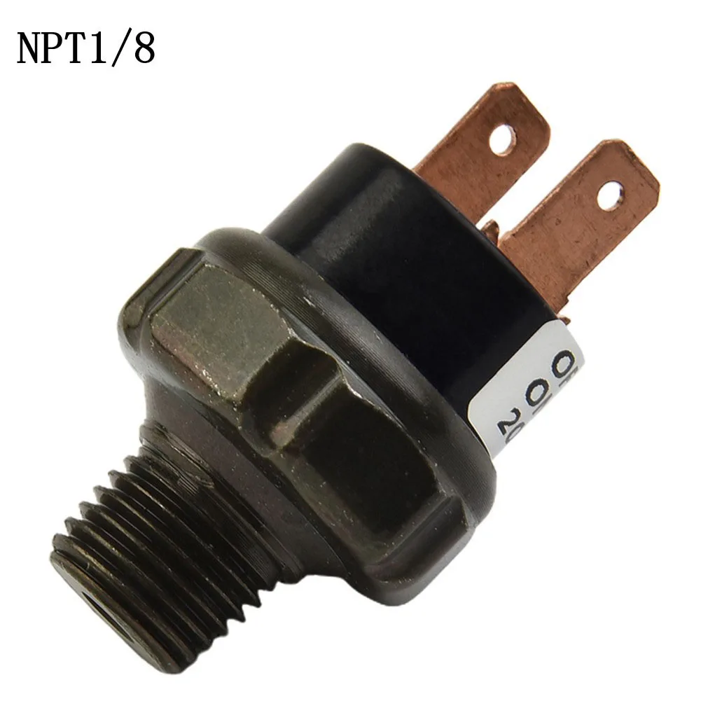 

1pc NPT1/8 Heavy Duty Pressure Switch Tank Mount For 12 Compressor Air Horn Part 6*2*2 Cm Air Compressors Power Tools Accessorie