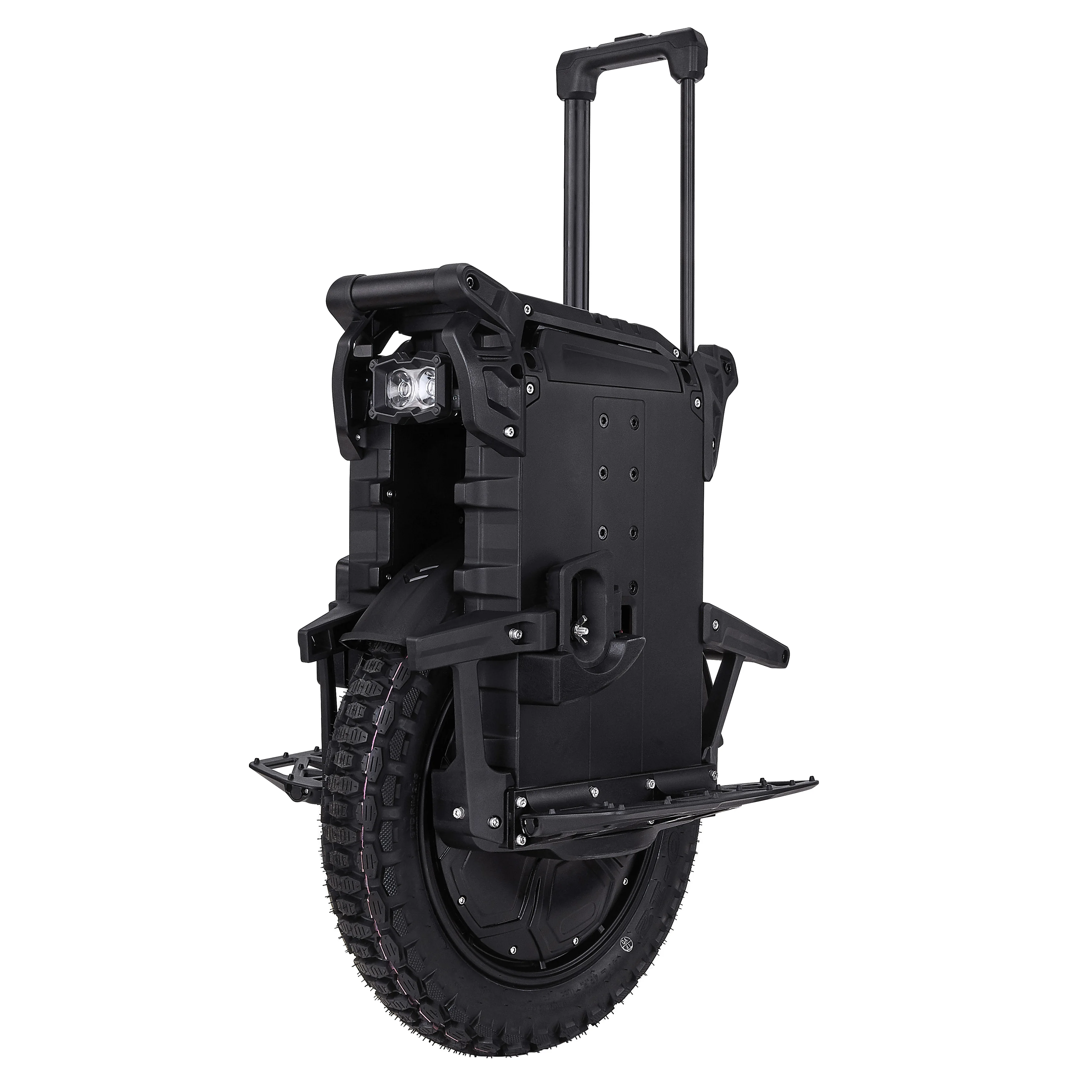 Newest Leaperkim Veteran Patton S 126V 2220wh 50S Battery Smart BMS Motor 3000W Rated power Knobby Tires 18inch Unicycle