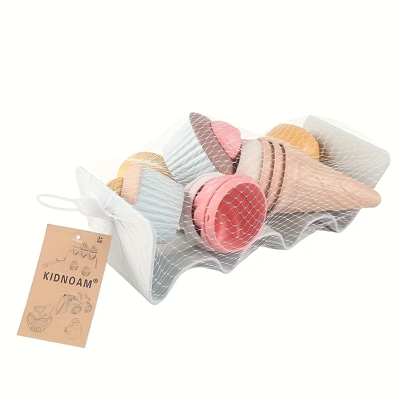 Beach Toys, Play House Play Sand, Wheat Grass Material, Cute Ice Cream Toys, Fun Beach Play Sand Worker Set, Holiday Gifts 2