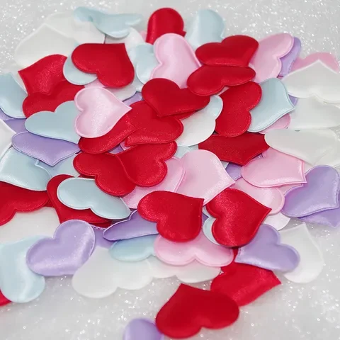 

100Pcs Heart-Shaped Sponge Sprinkling Confetti Handmade Birthday Wedding Bachelor Party Diy Petals Falling Decoration Supplies