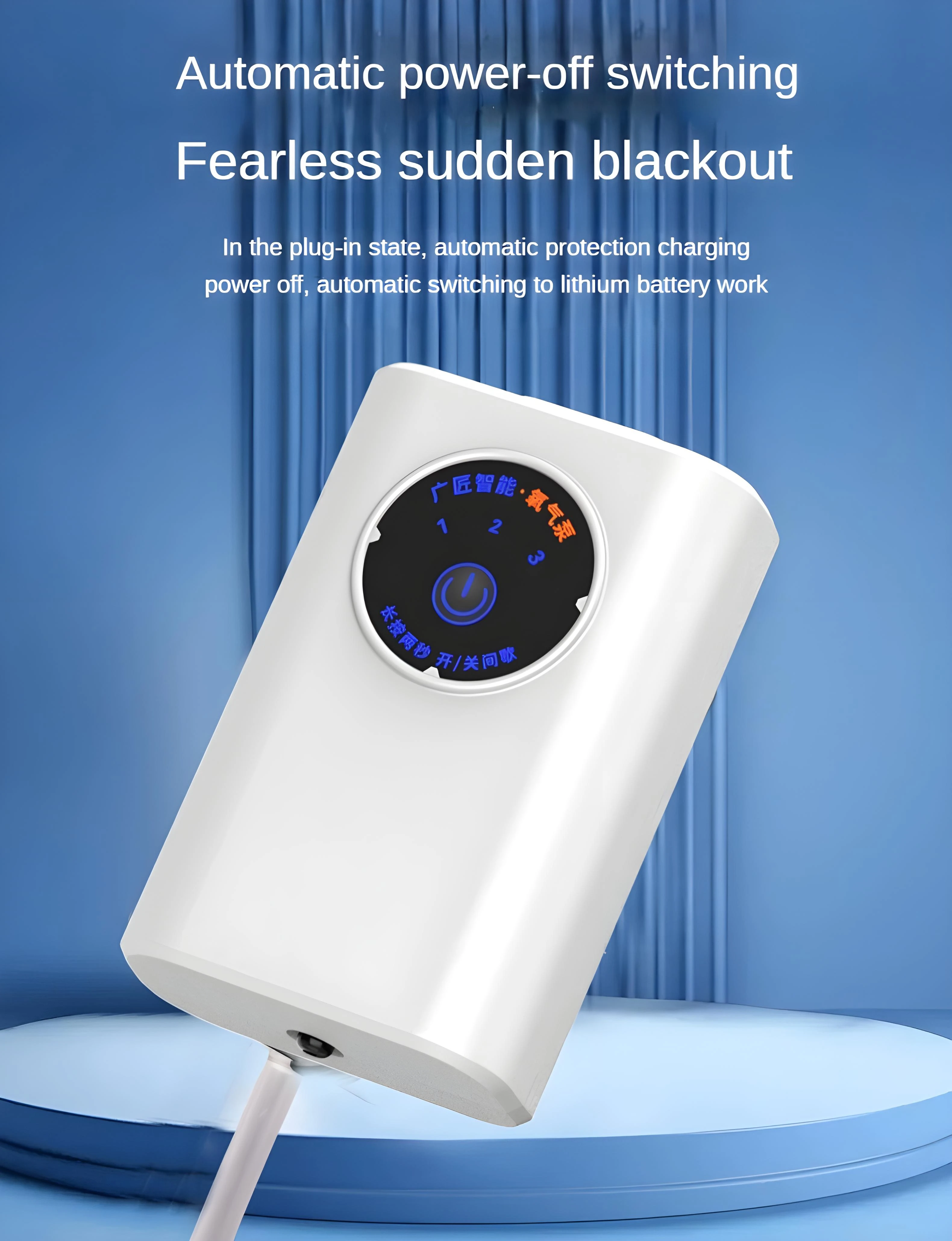 Oxygen pump,Fish tank ultra quiet oxygen pump, outdoor small portable fishing dual-use USB charging oxygen pump