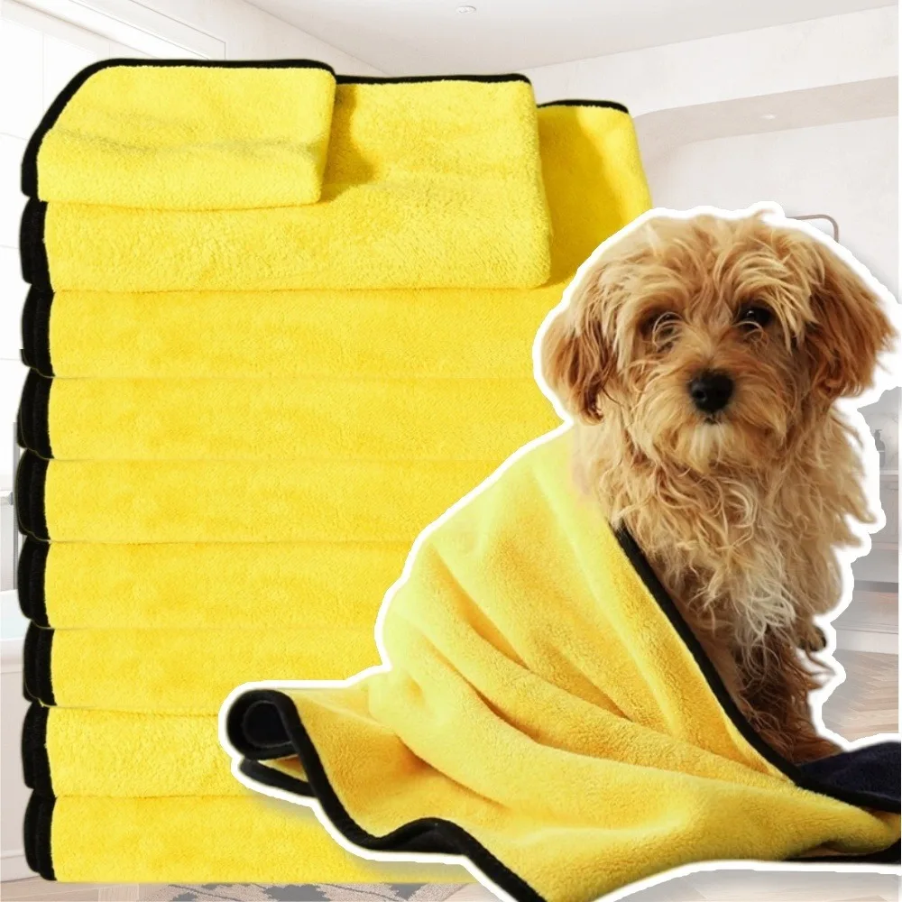 Pet Towel Quick Drying and Highly Absorbent Soft Dog Towel