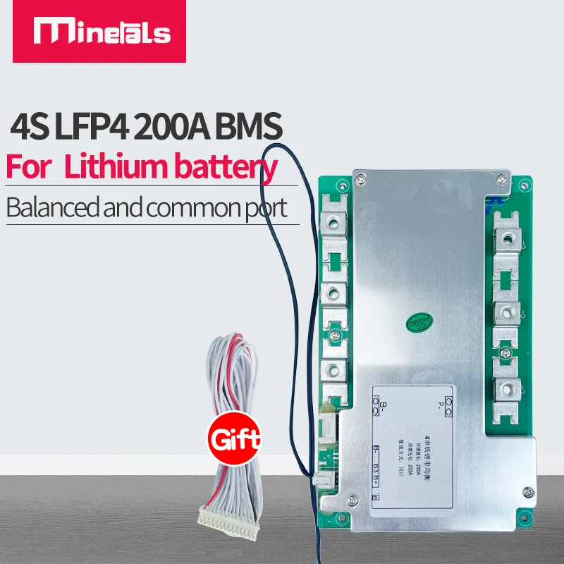 

Параллельное подключение высокого тока BMS, 12 В Φ BMS 200 А, зарядка и разряд PCM