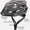 Cycling Helmet Comfort Lining Ultralight Hollow Men Women Adjustable Riding Safety head protection Cap bike bicycle MTB helmet 5