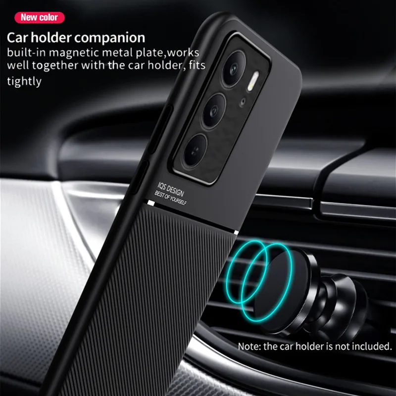 Durable Non-Slip Protective Phone Case with Magnetic Holder