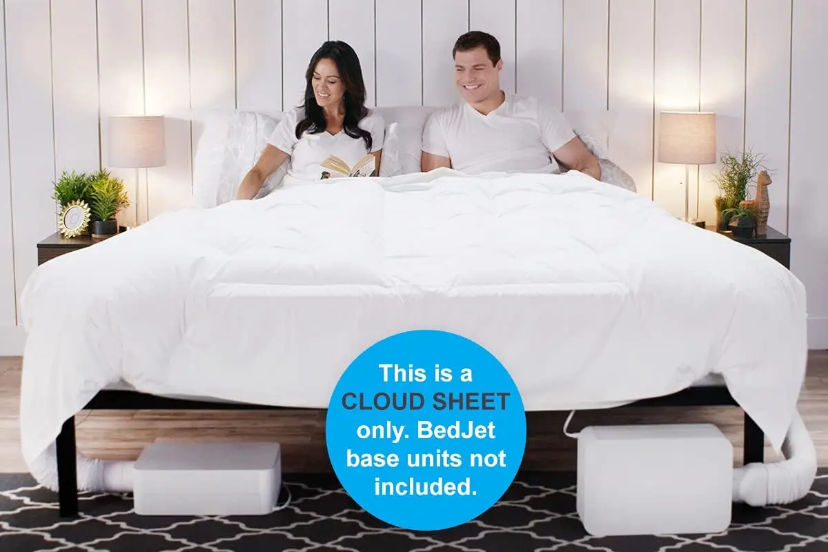 Cloud Sheet-Dual Zone King (Cooling, Heating & Climate Control just for Your Bed) White