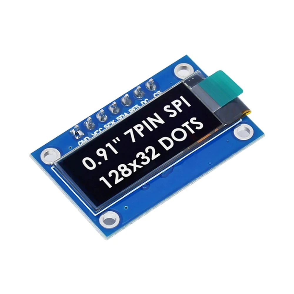 SSD1306 7PIN 0.91inch 128x32 SPI OLED Module 0.91\