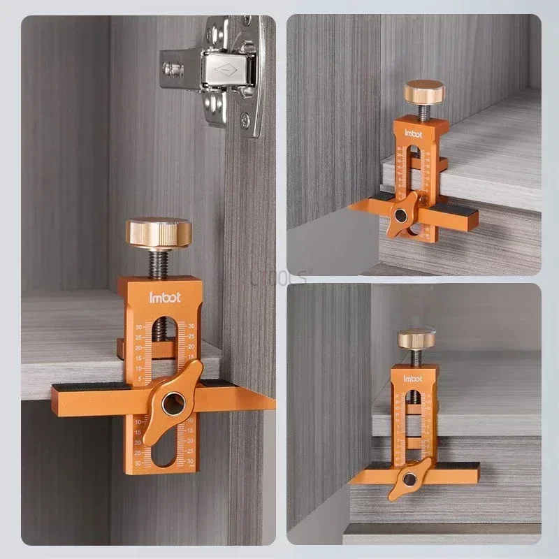 2-in-1 Woodworking Cabinet Door Installation & Positioning Jig