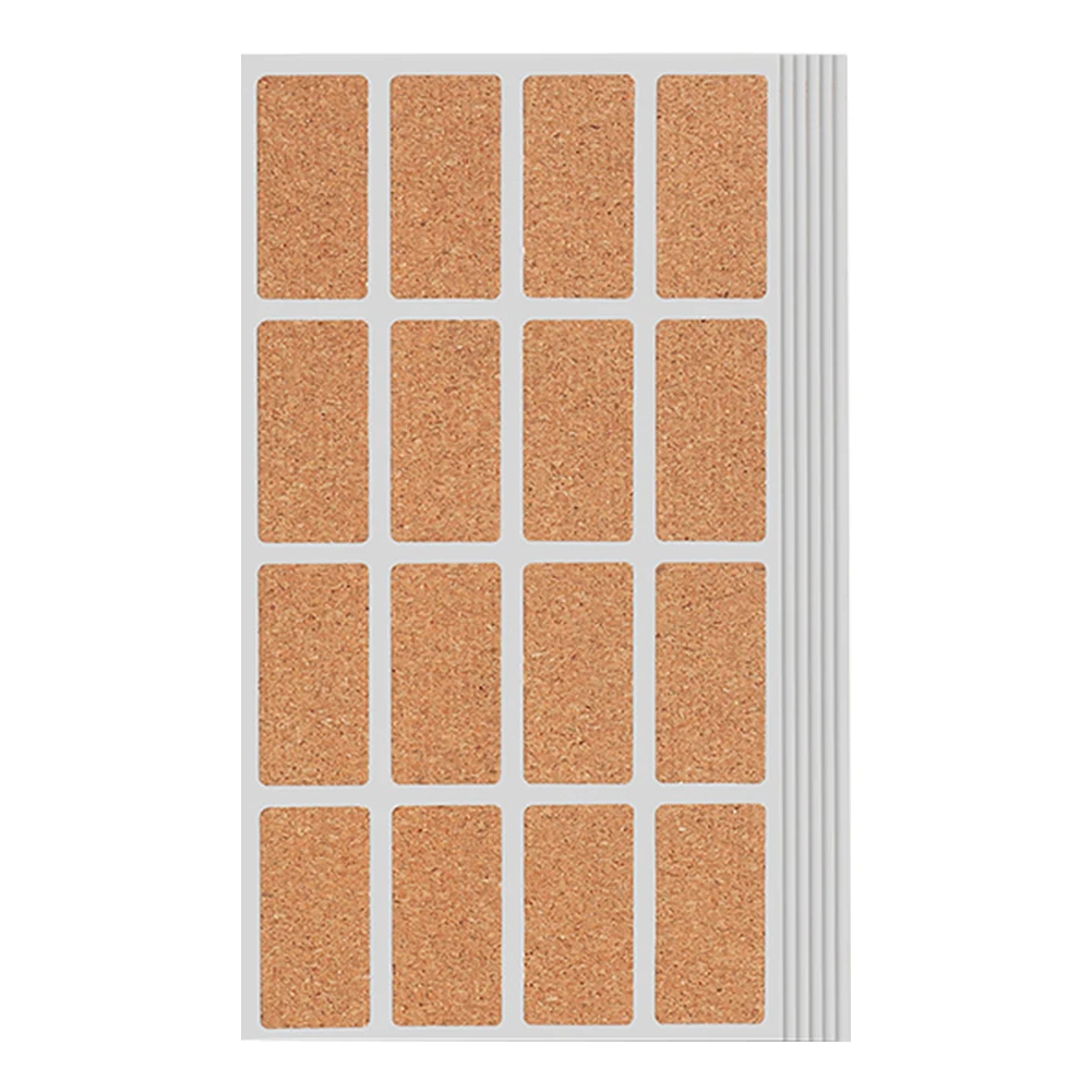 Classification Label Self Adhesive Biscuit Bag Seal Sticker Cork Wooden Label Sticker Spice Container Tags for Jars Box