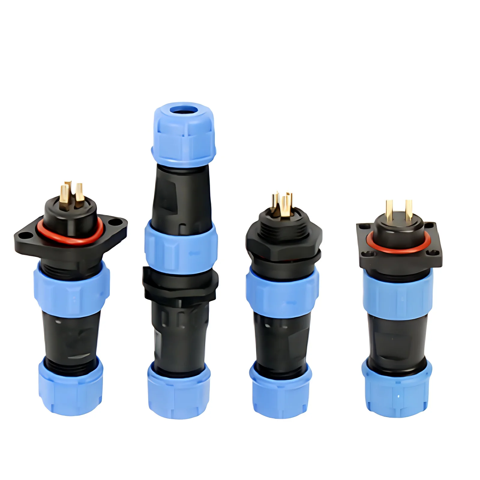 5/10/100 Sets SP13 SP16 SP17 SP20 SP21 Aviation Plug Socket Connector 2P 3P 4P 5P 6P 7P 9P 10P 12P Wire Cable IP68