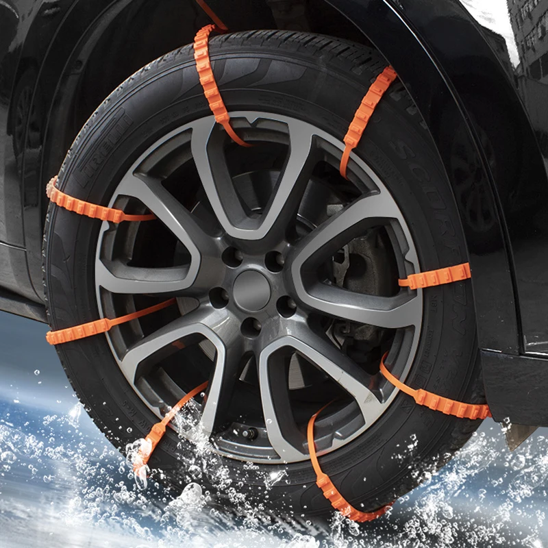 10Pcs/20pcs Anti Skid Snow Chains Car Winter Tire Wheels Chains Winter Outdoor Snow Tire Emergency Anti-Skid