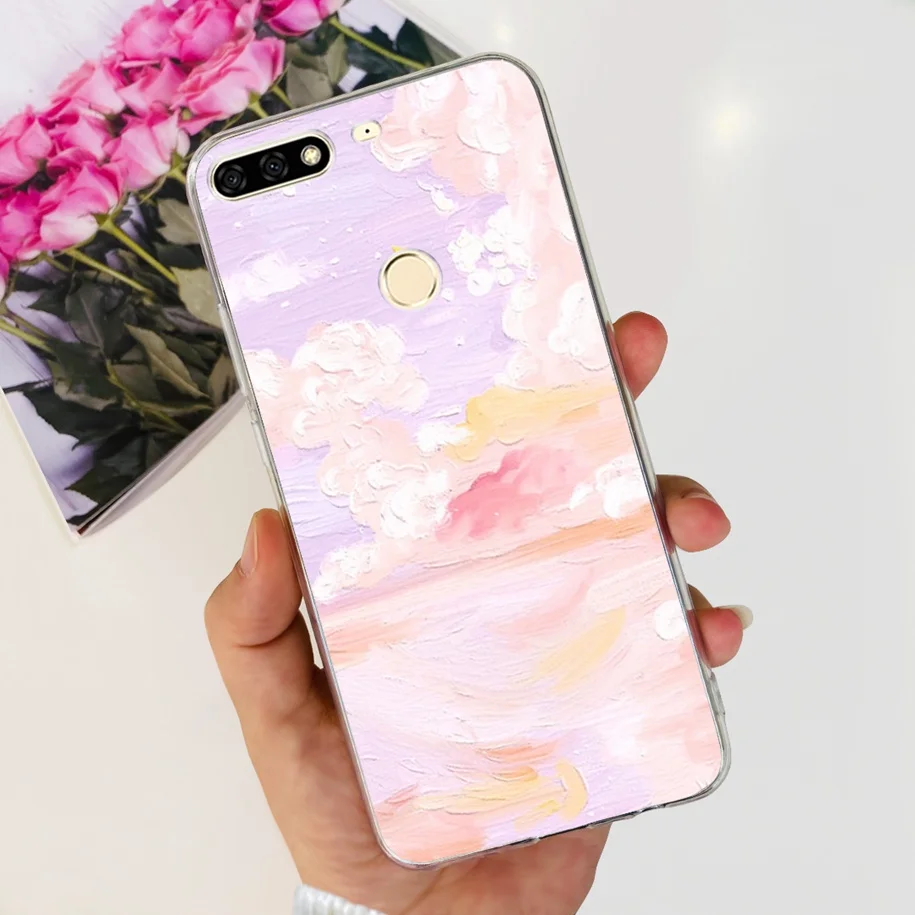 Cute Cartoon Clear Phone Case - Silicone Back Cover