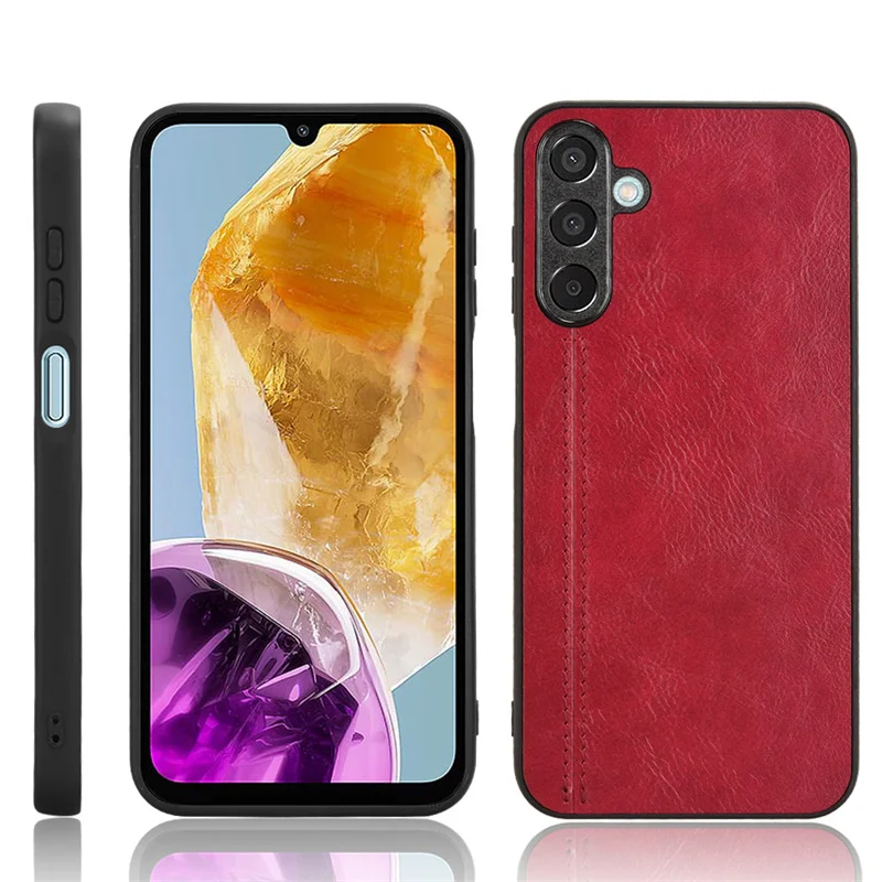 Stitching Fabric Leather Texture Phone Case Cover