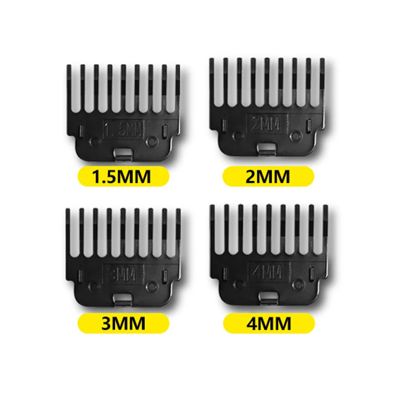 1Set T9 Hair Clipper Guards Guide Combs 1.5mm 2mm 3mm 4mm 6mm 9mm Trimmer Cutting Guides Styling Tools Attachment Compatible 5