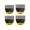 1Set T9 Hair Clipper Guards Guide Combs 1.5mm 2mm 3mm 4mm 6mm 9mm Trimmer Cutting Guides Styling Tools Attachment Compatible 5