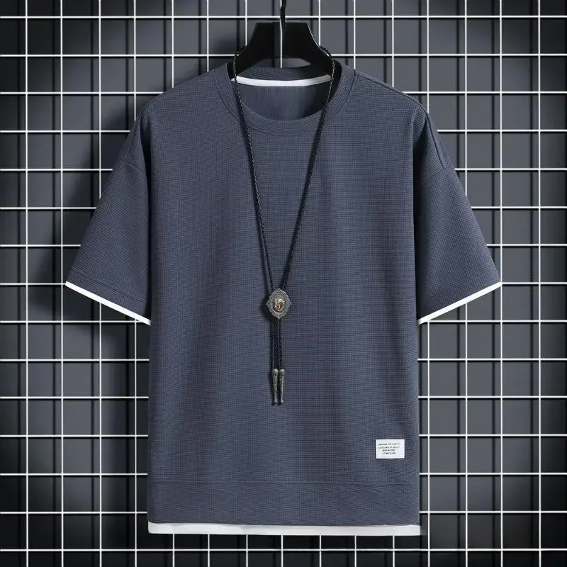 Waffle T-shirt Gray