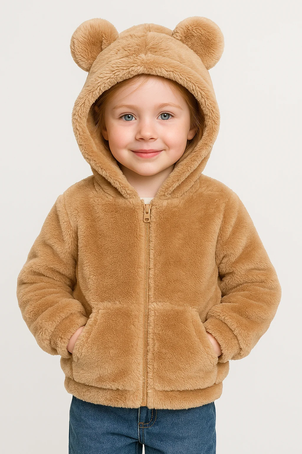 Children`s Outer wear Bear Hoodies 2