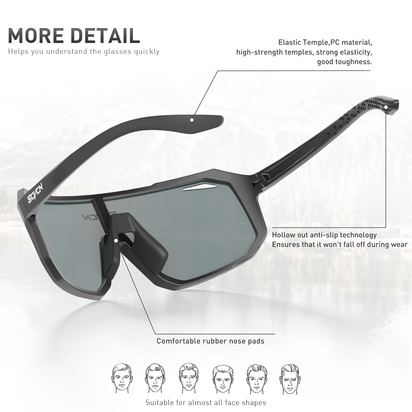 Fashion Cycling Sports Sunglasses 4