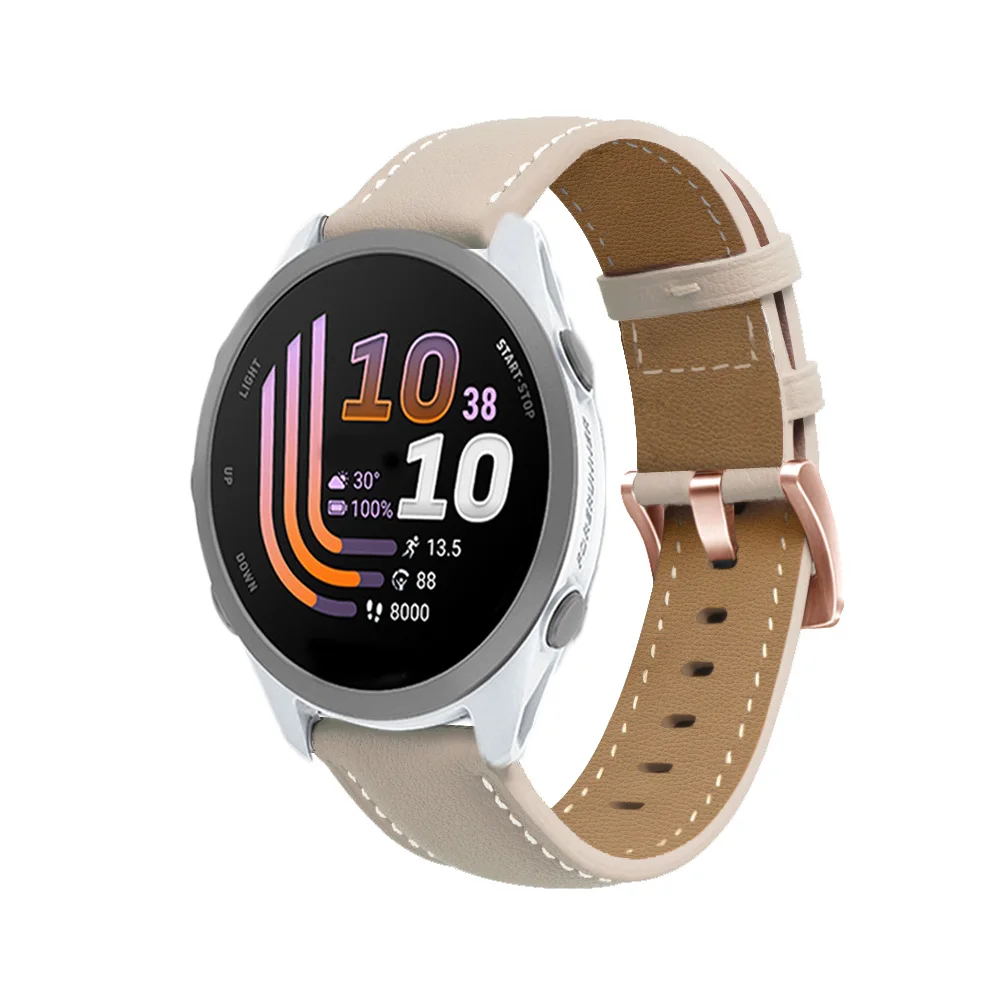 Luxury Leather Watch Strap - 18mm/20mm Premium Band