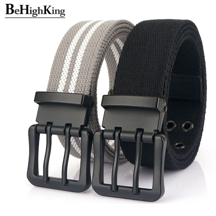Width 3.8cm Canvas Tactical Belt Man Casual Nylon Belts For Men High
