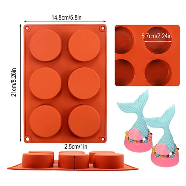 Szilikon Süti Öntőformák Kerek Hengeres Cukorka Csokoládé Penész Az Oreo Fedett Szendvics Muffin Cupcake Mini Szappankészítés - Image 2